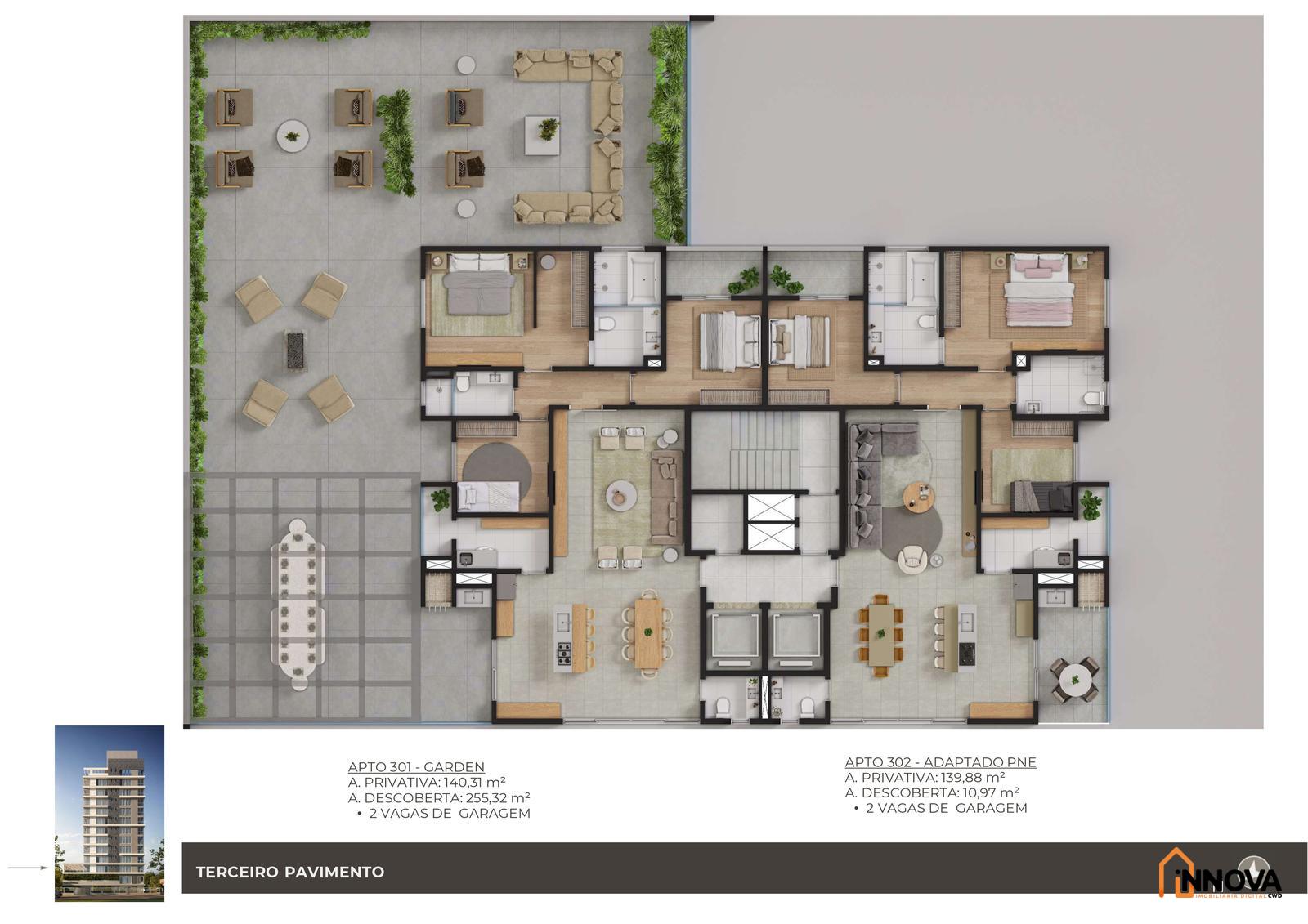 Apartamento para Venda -  São Domingos/ São José dos Pinhais - Foto 2