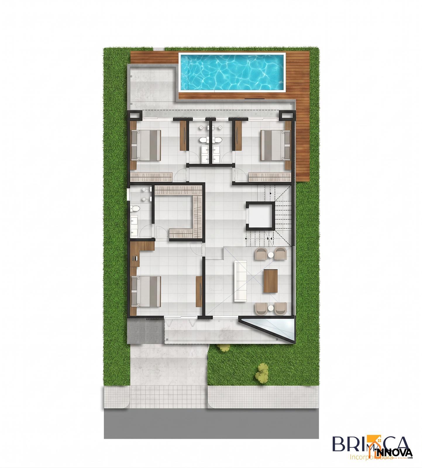 Casa para venda Condomínio Boulevard Club - Xaxim - Foto 4